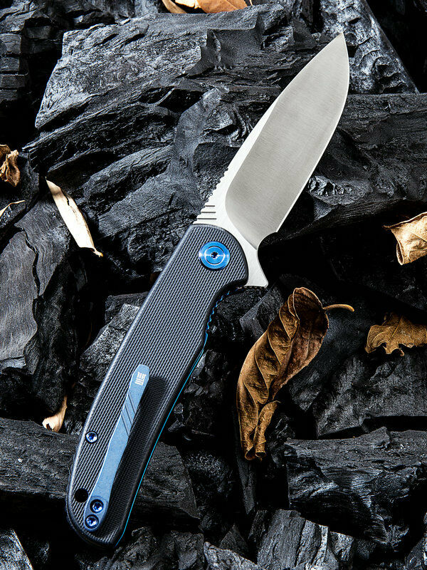 We Knife Co Model 809 Folding Knife 3.25" Bohler M390 Steel Blade Black G10 Handle 809C -We Knife Co - Survivor Hand Precision Knives & Outdoor Gear Store