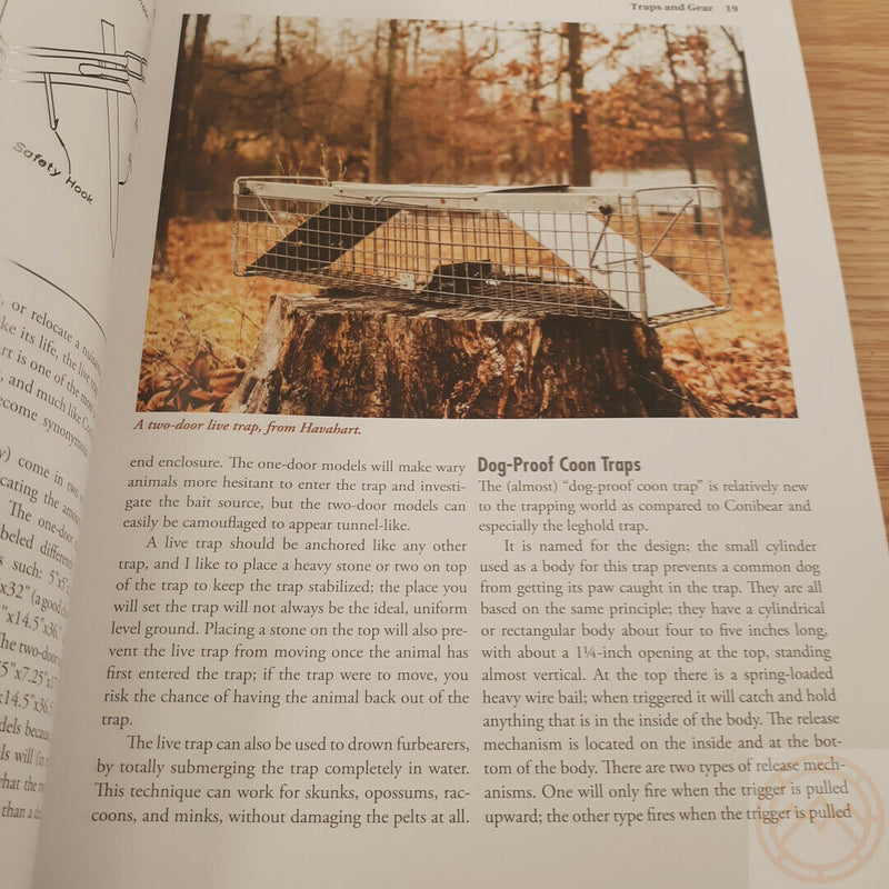 Trapping 101 Complete Guide Book Furbearing Animals All Secrets Of Trade Scents 428 -Books - Survivor Hand Precision Knives & Outdoor Gear Store