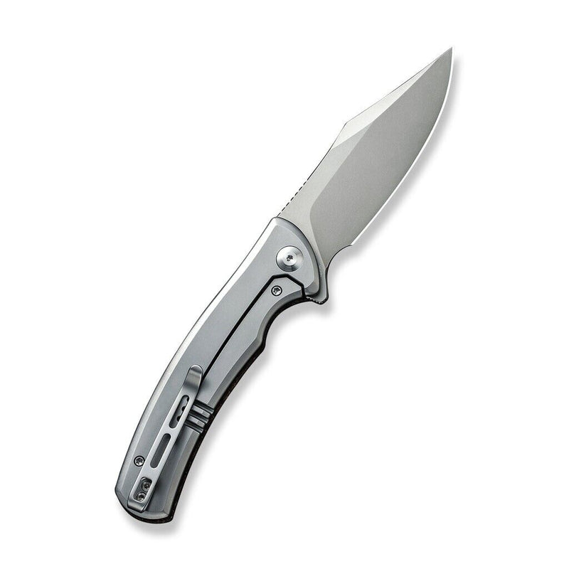 Civivi Sinisys Frame Folding Knife 3.75" 14C28N Sandvik Steel Blade Brown Micarta/Stainless Back Handle VC200392 -Civivi - Survivor Hand Precision Knives & Outdoor Gear Store