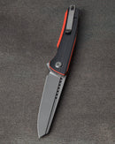 Bestech Knives Slyther Liner Folding Knife 3.63" 14C28N Sandvik Steel Blade Black And Red G10 Handle G51C -Bestech Knives - Survivor Hand Precision Knives & Outdoor Gear Store