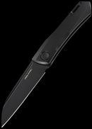 Real Steel Solis Folding Knife 2.88" Bohler N690 Steel Blade Black Titanium Handle 7063B -Real Steel - Survivor Hand Precision Knives & Outdoor Gear Store