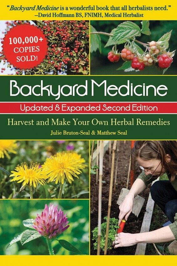 Backyard Medicine 2nd Edition 120 Easy Herbal Home Remedies 300 Color Photos 427 -Books - Survivor Hand Precision Knives & Outdoor Gear Store