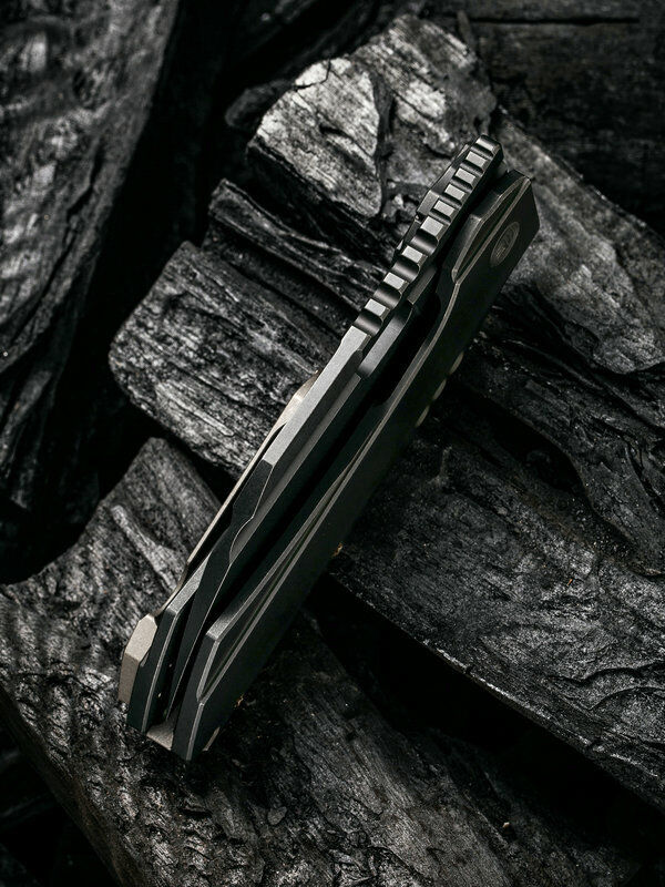We Knife Roxi Frame Folding Knife 3.13" CPM S35VN Steel Blade Black Titanium Handle 190722 -We Knife Co - Survivor Hand Precision Knives & Outdoor Gear Store