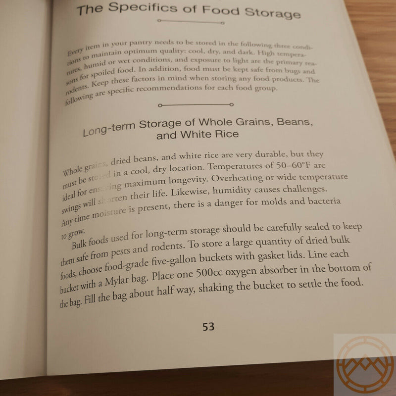 The Prepper's Pantry Hand Book Plan And Cook Nutritional Emergency Meals 166 Pages 426 -Books - Survivor Hand Precision Knives & Outdoor Gear Store