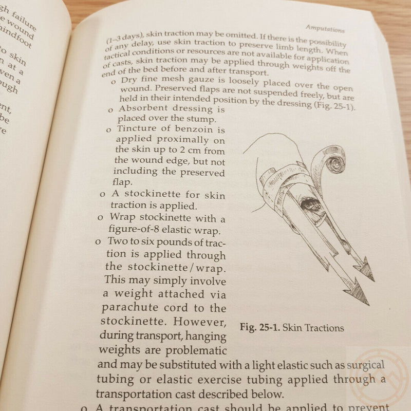 Emergency War Surgery Desk Book Critical Care Damage Control Triage Aeromedical 272 -Books - Survivor Hand Precision Knives & Outdoor Gear Store