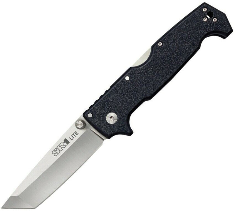 Cold Steel SR1 Lite Folding Knife 4" 8Cr3MoV Steel Blade Black Griv-Ex Handle 62K1A -Cold Steel - Survivor Hand Precision Knives & Outdoor Gear Store