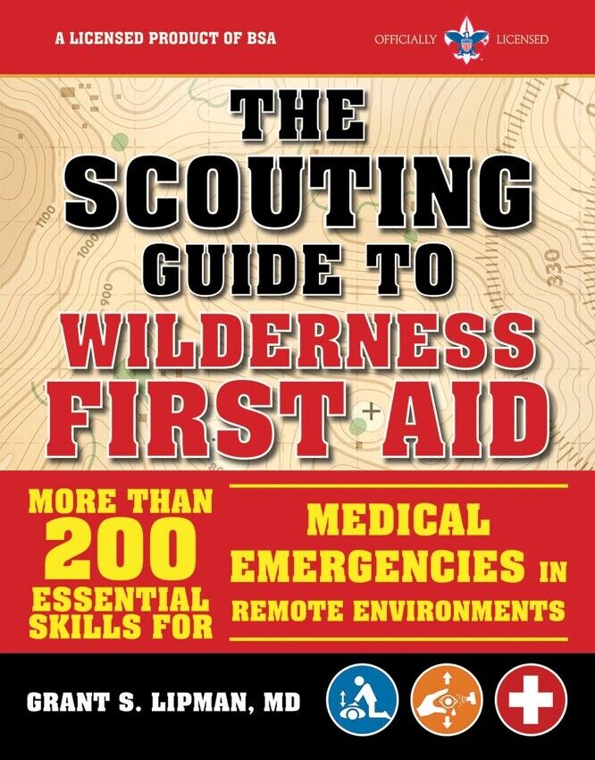 Scouting Guide to Wilderness First Aid Book Essential Skills Remote Environments 406 -Books - Survivor Hand Precision Knives & Outdoor Gear Store