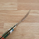 Rough Ryder Hawkbill Folding Knife 440B Steel Blade Stone/Abalone/MOP/Malachite And Turquoise 2406 -Rough Ryder - Survivor Hand Precision Knives & Outdoor Gear Store