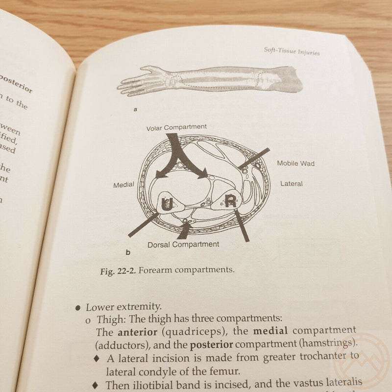 Emergency War Surgery Desk Book Critical Care Damage Control Triage Aeromedical 272 -Books - Survivor Hand Precision Knives & Outdoor Gear Store