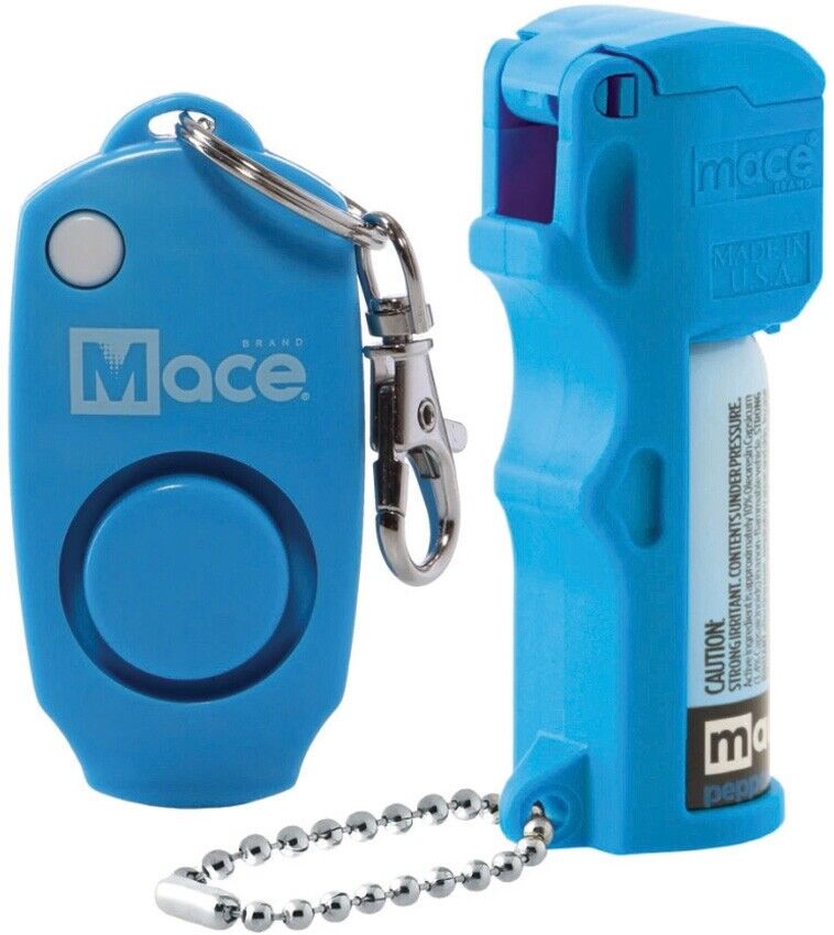 Mace Pocket Model/Alarm Combo 10% OC Pepper With UV Dye Stream Pattern Reaches Up To 10 Feet / 20 Bursts 80792 -Mace - Survivor Hand Precision Knives & Outdoor Gear Store