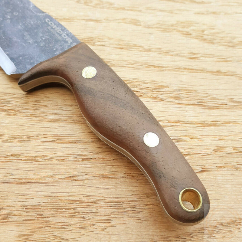 Condor Kimen Fixed Knife 3.25" Natural Finish 1095HC Steel Blade Walnut Handle TK80137HC -Condor - Survivor Hand Precision Knives & Outdoor Gear Store