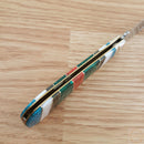 Rough Ryder Hawkbill Folding Knife 440B Steel Blade Stone/Abalone/MOP/Malachite And Turquoise 2406 -Rough Ryder - Survivor Hand Precision Knives & Outdoor Gear Store