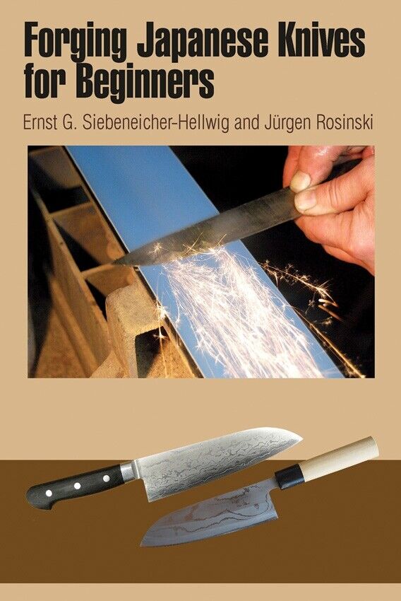 Forging Japanese Knives For Beginners Book Traditional Methods Tanto And Hocho 448 -Books - Survivor Hand Precision Knives & Outdoor Gear Store