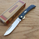 Rough Ryder Work Folding Knife 440 Steel Drop Point Blade Black Micarta Handle 360 -Rough Ryder - Survivor Hand Precision Knives & Outdoor Gear Store