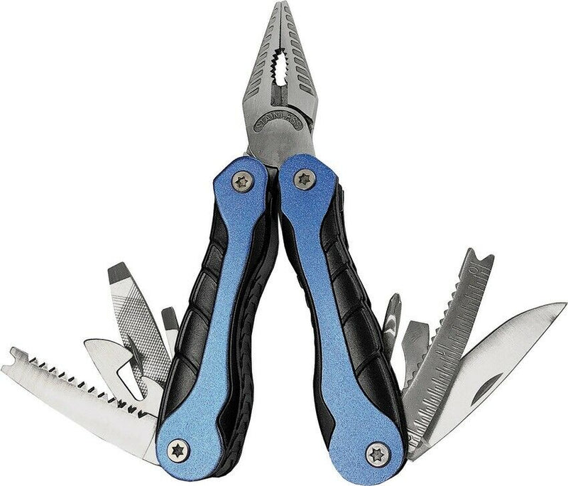 AccuSharp ParaForce Multi-Tool Blue Aluminum Handle Stainless Tools Incluided 802C -AccuSharp - Survivor Hand Precision Knives & Outdoor Gear Store