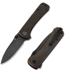 QSP Knife Hawk Linerlock Folding Knife 3.25" 14C28N Steel Blade Copper Handle 131N -QSP Knife - Survivor Hand Precision Knives & Outdoor Gear Store