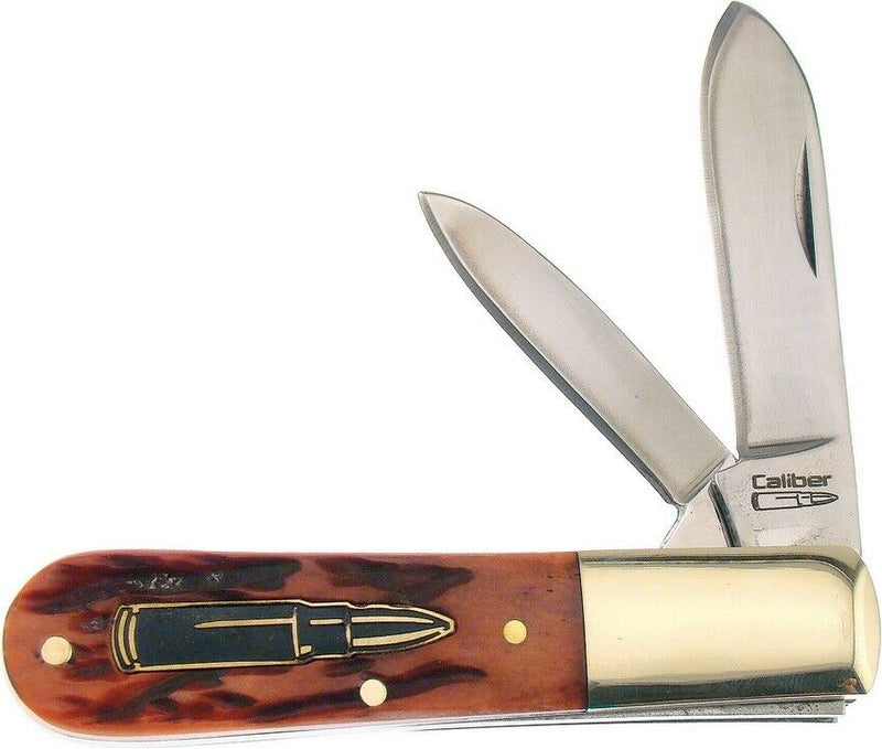 Frost Cutlery Barlow Pocket Knife Stainless Steel Blades Brown Jigged Bone Handle AL163 -Frost Cutlery - Survivor Hand Precision Knives & Outdoor Gear Store