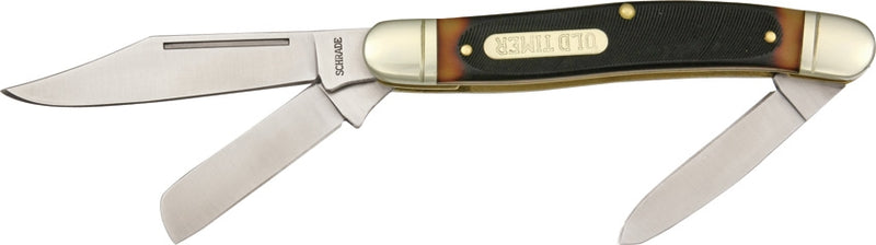 Schrade Stockman Old Timer Pocket Knife Stainless Steel Blades Delrin Handle 858OT -Schrade - Survivor Hand Precision Knives & Outdoor Gear Store