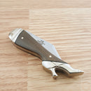 Rough Ryder Leg Pocket Knife 440 Steel Clip Blade Brown Burlap Micarta Handle 2335 -Rough Ryder - Survivor Hand Precision Knives & Outdoor Gear Store