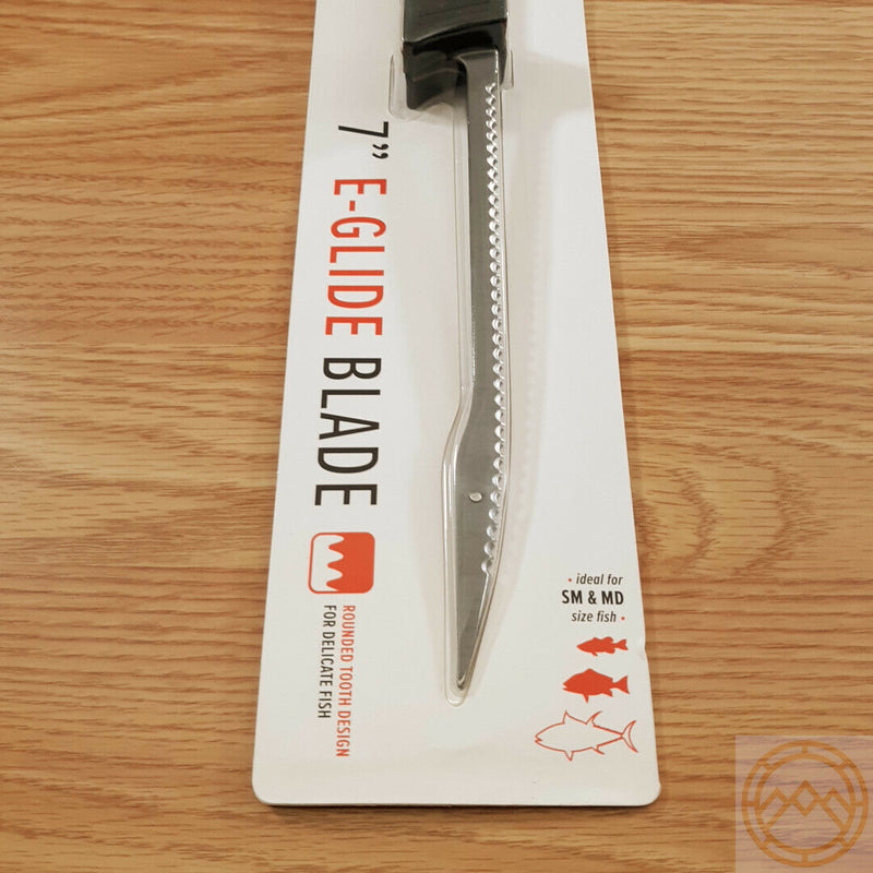 Bubba Blade E-Glide Fillet Replacement Blade Flex Scale TiNi Coated And Serrated Double Edge B1137448 -Bubba Blade - Survivor Hand Precision Knives & Outdoor Gear Store