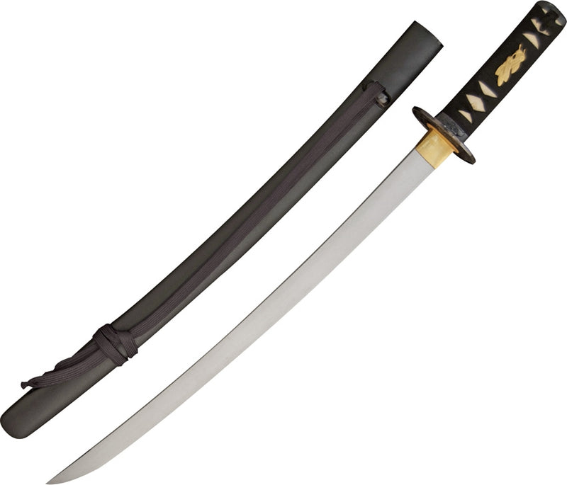 CAS Hanwei Raptor Wakizashi Fixed Sword 19.13" 5160 Steel Blade Cord Wrapped Handle 2422 -CAS Hanwei - Survivor Hand Precision Knives & Outdoor Gear Store