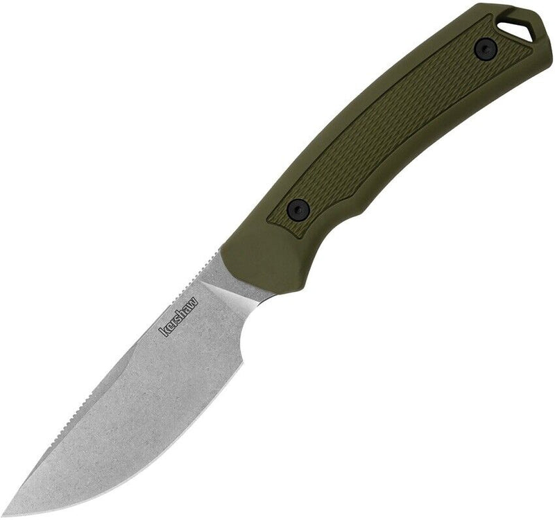 Kershaw Fixed Knife 3.90" D2 Tool Steel Blade Polypropylene With Rubber Handle 1883 -Kershaw - Survivor Hand Precision Knives & Outdoor Gear Store
