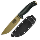 ESEE Model 6 Fixed Knife 6.48" Dark Earth Powder Coated 1095HC Steel Blade Black 3D Machined G10 Handle 6PDE001 -ESEE - Survivor Hand Precision Knives & Outdoor Gear Store