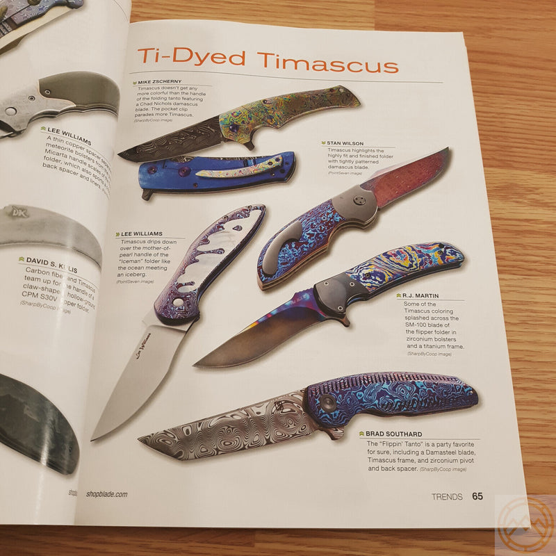 Knives 37th Edition 2017 Book State-Of-Art Embellishments Trends Colorful Images 360 -Books - Survivor Hand Precision Knives & Outdoor Gear Store