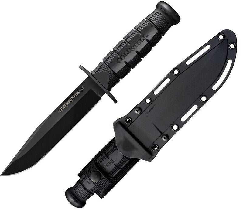 Cold Steel Leatherneck Fixed Knife 6.75" D2 Tool Steel Blade Kray-Ex Handle 39LSFC -Cold Steel - Survivor Hand Precision Knives & Outdoor Gear Store