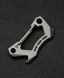 Bestech Knives Carabiner Gray Titanium One Piece Construction With Bottle Opener M15A -Bestech Knives - Survivor Hand Precision Knives & Outdoor Gear Store