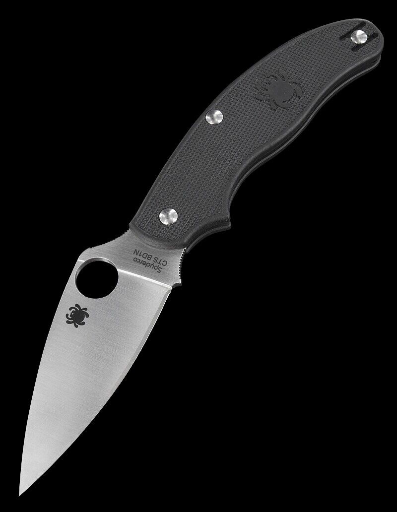 Spyderco UK Pen Folding Knife 3" CTS-BD1 Steel Drop Point Blade Black FRN Handle 94PBK3 -Spyderco - Survivor Hand Precision Knives & Outdoor Gear Store