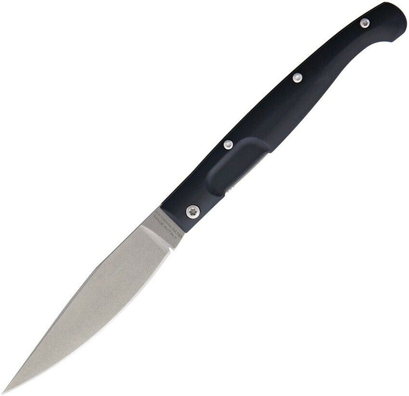 Extrema Ratio Resolza 10 Folding Knife 4" N690 Steel Blade Black Aluminum Handle 0168SW -Extrema Ratio - Survivor Hand Precision Knives & Outdoor Gear Store