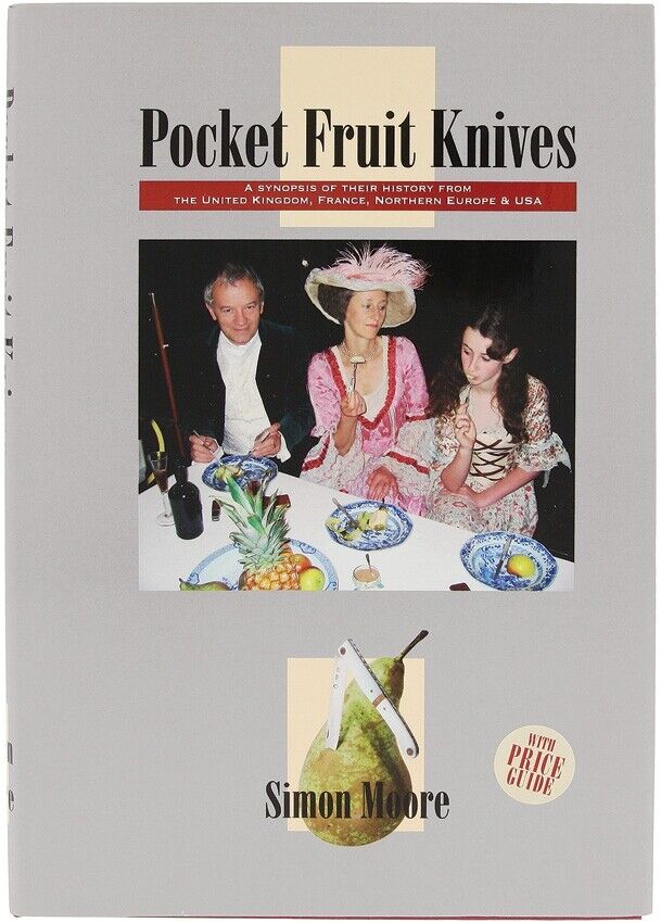 Pocket Fruit Knives Hardback Book History in Europe / USA Price Guide Color Photos 329 -Books - Survivor Hand Precision Knives & Outdoor Gear Store