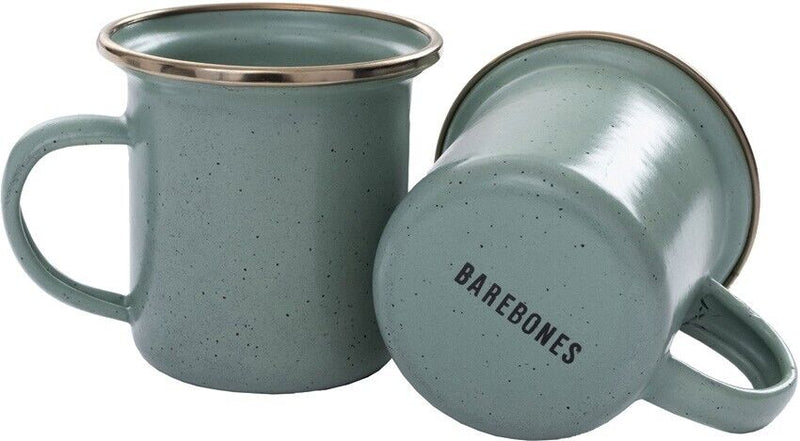 Barebones Living Enamel Espresso Cup Set Stainless Steel Construction RE429 -Barebones Living - Survivor Hand Precision Knives & Outdoor Gear Store