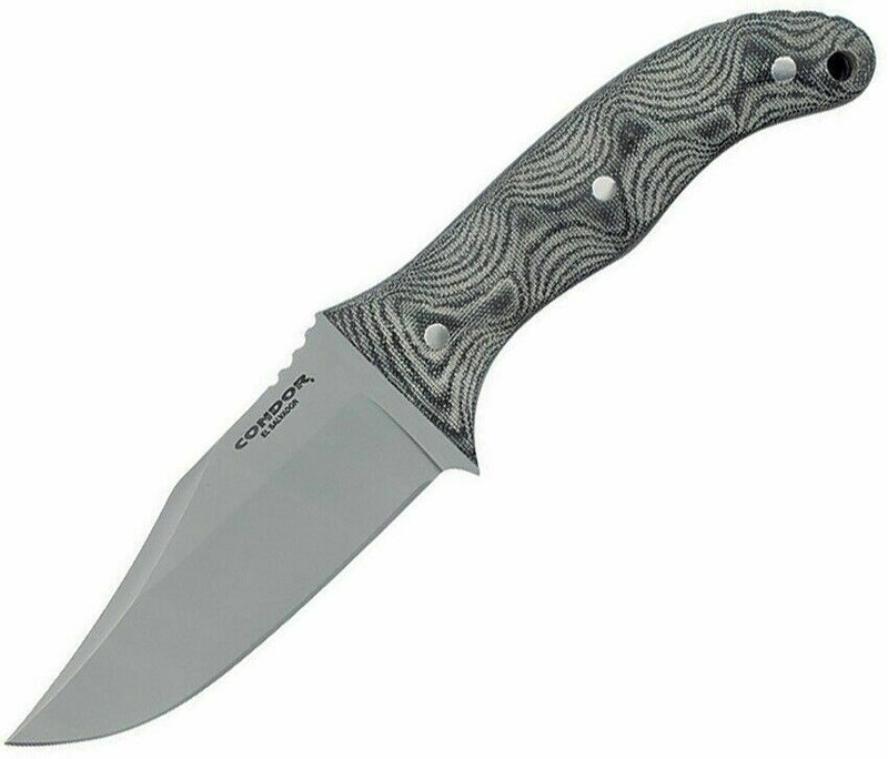 Condor Little Bowie Fixed Knife 4.63 1075HC Steel Full Tang Blade Micarta Handle TK182145HC -Condor - Survivor Hand Precision Knives & Outdoor Gear Store