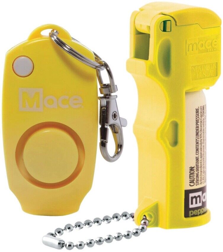 Mace Pocket Model/Alarm Combo 10% OC Pepper With UV Dye Stream Pattern Reaches Up To 10 Feet / 20 Bursts 80791 -Mace - Survivor Hand Precision Knives & Outdoor Gear Store