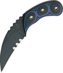 TOPS Devils Claw Fixed Knife 2.75" 1095HC Steel Blade Black / Blue G-10 Handle DEVCL01 -TOPS - Survivor Hand Precision Knives & Outdoor Gear Store