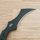 TOPS Tac Fixed Knife 7.13" 1095 Carbon Steel Black Traction Coating Karambit Blade Micarta Handle TAC01 -TOPS - Survivor Hand Precision Knives & Outdoor Gear Store