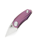 Bestech Knives Tulip Folding Knife 1.25" Bohler M390 Steel Blade Purpel Titanium Handle KT1912C -Bestech Knives - Survivor Hand Precision Knives & Outdoor Gear Store