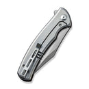 Civivi Sinisys Frame Folding Knife 3.75" 14C28N Sandvik Steel Blade Brown Micarta/Stainless Back Handle VC200392 -Civivi - Survivor Hand Precision Knives & Outdoor Gear Store