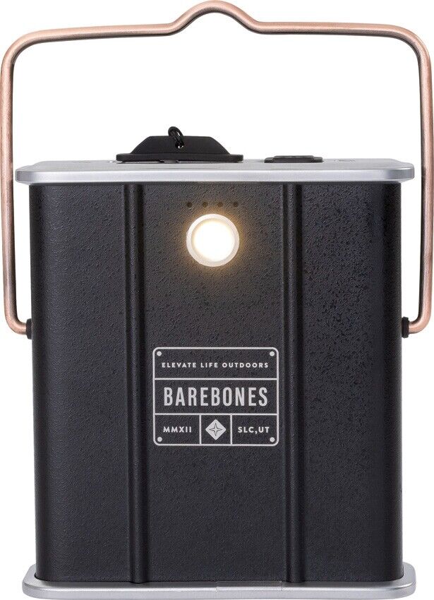 Barebones Living Power Bank 10000 mAH Copper Wire Handle/Built-In Bottom Magnets USB-C Charging Cable RE299 -Barebones Living - Survivor Hand Precision Knives & Outdoor Gear Store