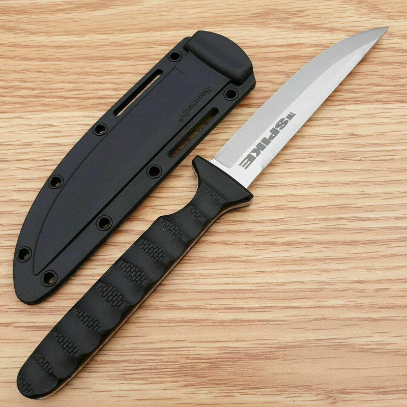 Cold Steel Tokyo Spike Fixed Knife 4" 4116 Steel Blade Black G10/Griv-Ex Handle 53NHS -Cold Steel - Survivor Hand Precision Knives & Outdoor Gear Store