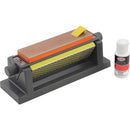 Smith's Sharpeners Diamond Tri-Hone with Solution Coarse Fine Natural Arkansas 50380 -Smith´s Sharpeners - Survivor Hand Precision Knives & Outdoor Gear Store