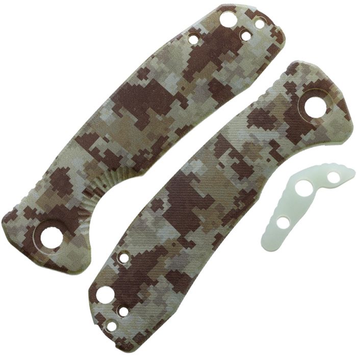 Honey Badger Knives Camo G10 Handle Set Small Is Only Compatible With Brand 4062 -Honey Badger Knives - Survivor Hand Precision Knives & Outdoor Gear Store