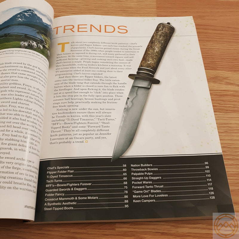 Knives 37th Edition 2017 Book State-Of-Art Embellishments Trends Colorful Images 360 -Books - Survivor Hand Precision Knives & Outdoor Gear Store