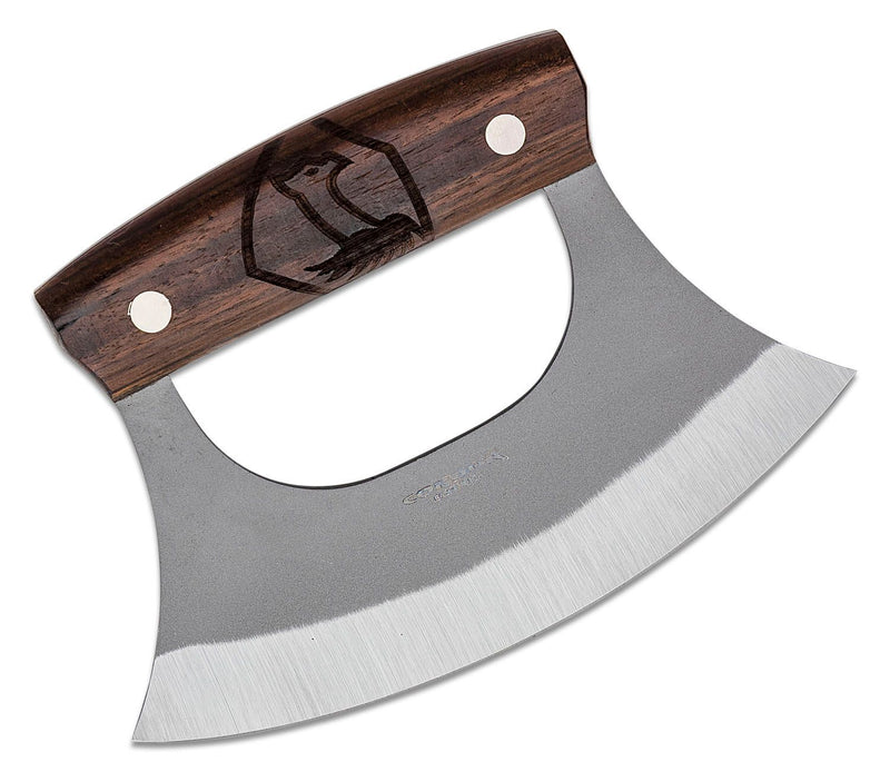 Condor Ulu Fixed Knife 6" 1075HC Steel Blade Brown Walnut Handle 500760HC -Condor - Survivor Hand Precision Knives & Outdoor Gear Store