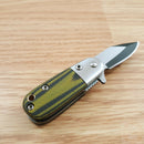 Rough Ryder Baby Bee Folding Knife 1.5" Stainless Steel Blade Black/Yellow G-10 Handle 2508 -Rough Ryder - Survivor Hand Precision Knives & Outdoor Gear Store