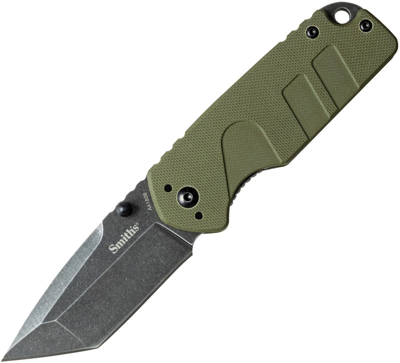 Smith's Sharpener Campaign Black Folding Knife 2.75" 420 Steel Blade G10 Handle 50987 -Smith´s Sharpeners - Survivor Hand Precision Knives & Outdoor Gear Store