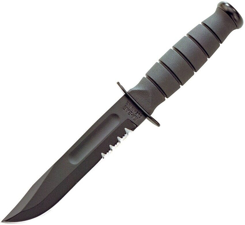 KA-BAR Short Fixed Knife 5.25" 1095HC Steel Blade Rubber G Thermoplastic Elastomer Handle 1259 -Ka-Bar - Survivor Hand Precision Knives & Outdoor Gear Store