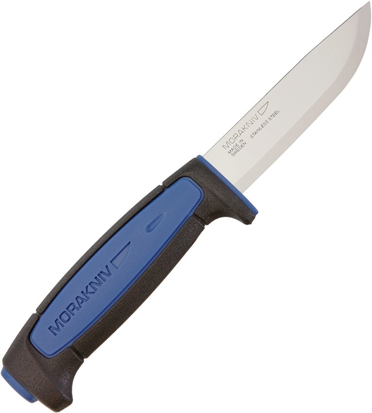 Mora Pro S Fixed Knife 3.62" Stainless Steel Blade Blue Polypropylene Handle 01506 -Mora - Survivor Hand Precision Knives & Outdoor Gear Store